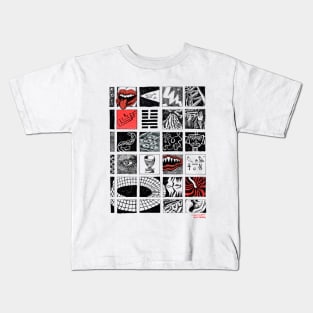 Hieroglyphics, by Maximiliano Lopez Barrios Kids T-Shirt